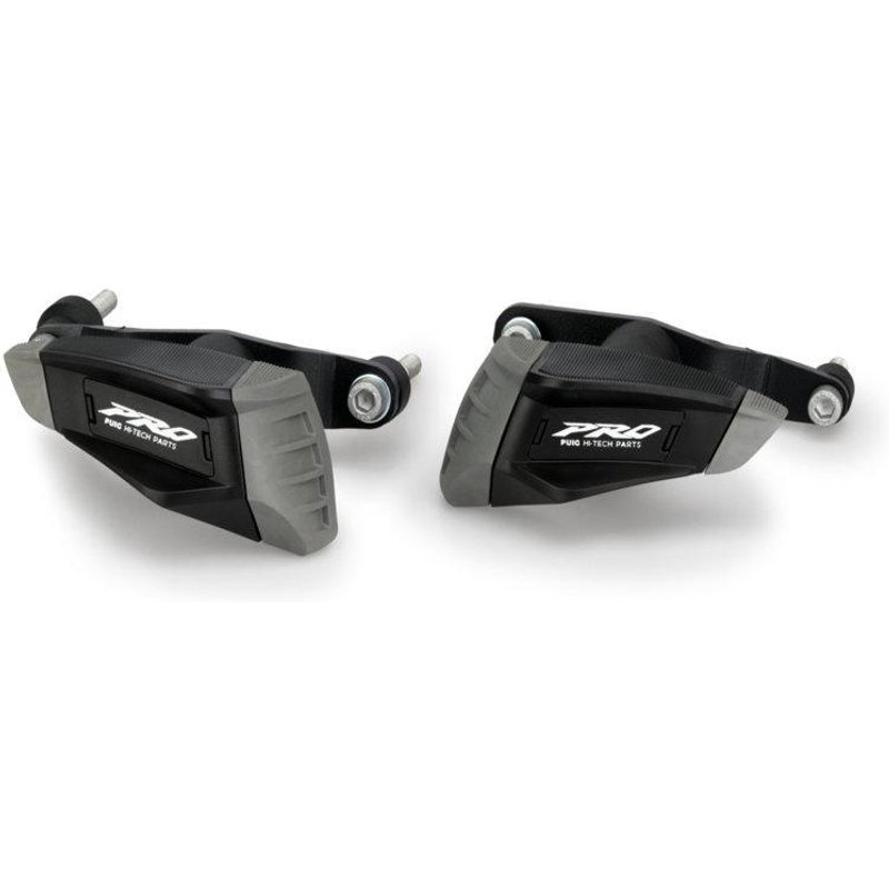 21370N - Puig Pro 2.0 Frame Sliders For Yamaha MT-09 2021-2025 - Black