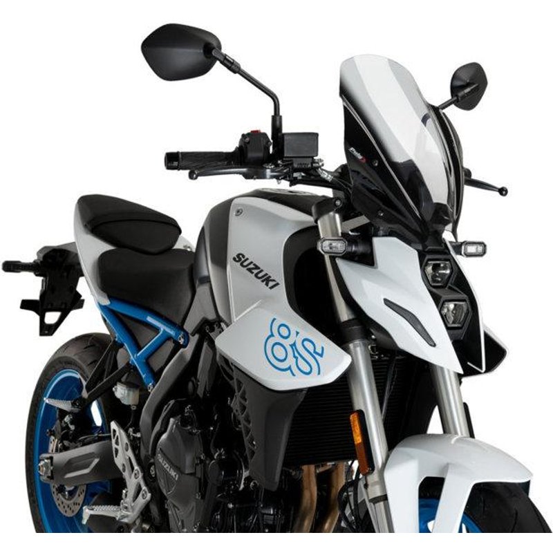 21650W - Puig New Generation Touring Screen For Suzuki GSX 8S 2023-2025 - Clear