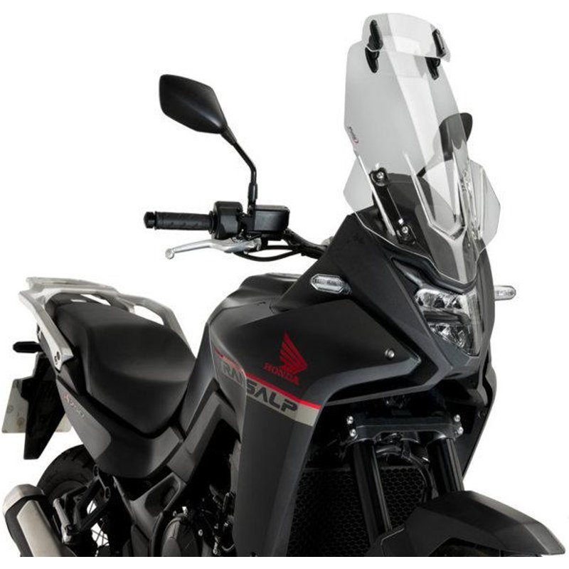21657W - Puig Touring Screen With Extender For Honda XL750 Transalp 2023-2024 - Clear