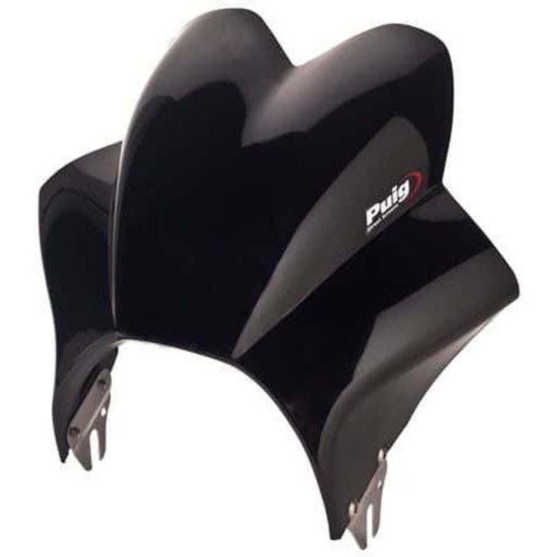 2208N - Puig Wave Screen For Suzuki 125 XT 1999-2000 - Black