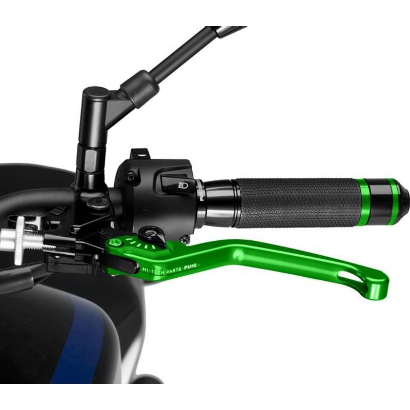 220VN - Puig Fixed V3 Clutch Lever For Ducati 1098 2007-2008 - Green With Black Selector