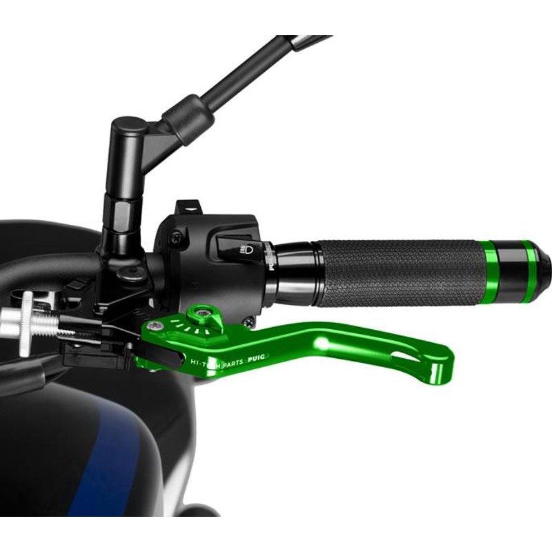 230VV - Puig Short V3 Clutch Lever For Ducati 1098 2007-2008 - Green With Green Selector