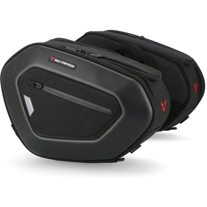 BC.HTA.08.740.36400 - SW Motech PRO Blaze Saddlebag Set For Kawasaki Ninja 650 2017-2019 - Black