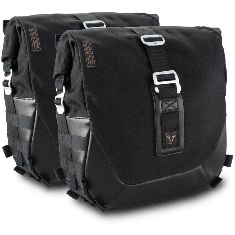 BC.HTA.01.887.20101 - SW Motech Legend Side Pannier Bag System LC For Honda CMX 500 Rebel 2017-2019 (US Models) - Black