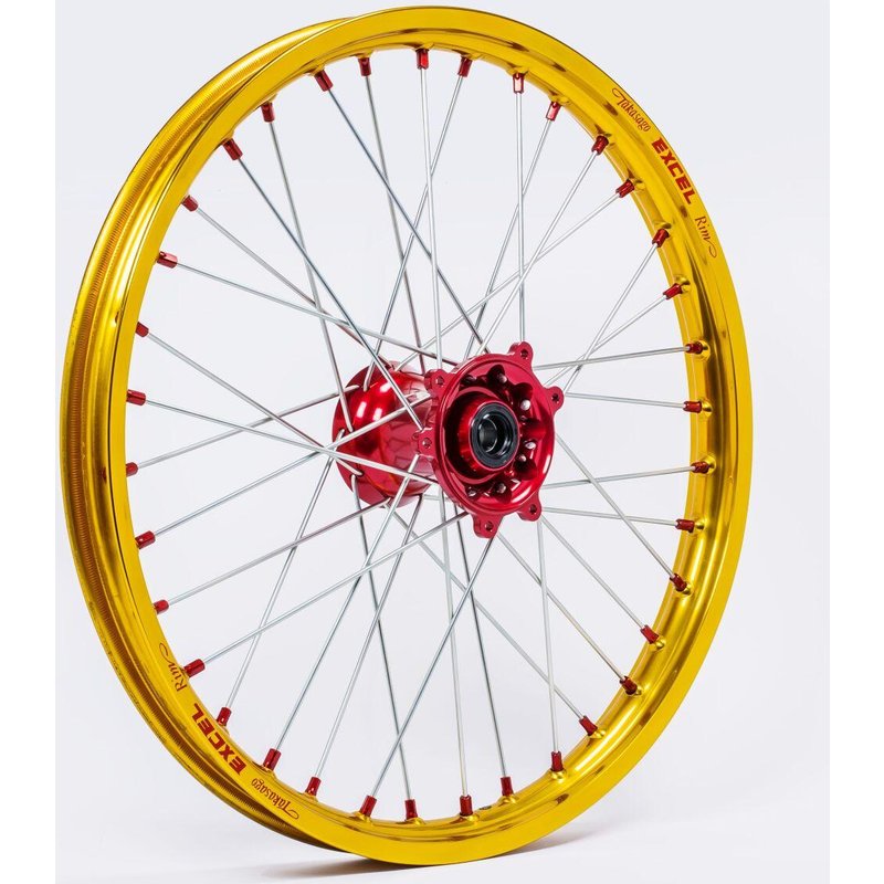 20.007.0.SP - Kite Elite MX Wheel For Honda CR125 2000-2007 21" x 1.60" Front 21" - Gold/Silver
