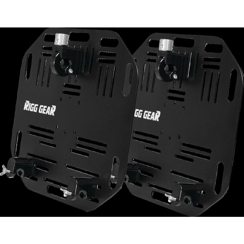 RG-QRP - Nelson Rigg Saddlebag Quick Release Plate - Black