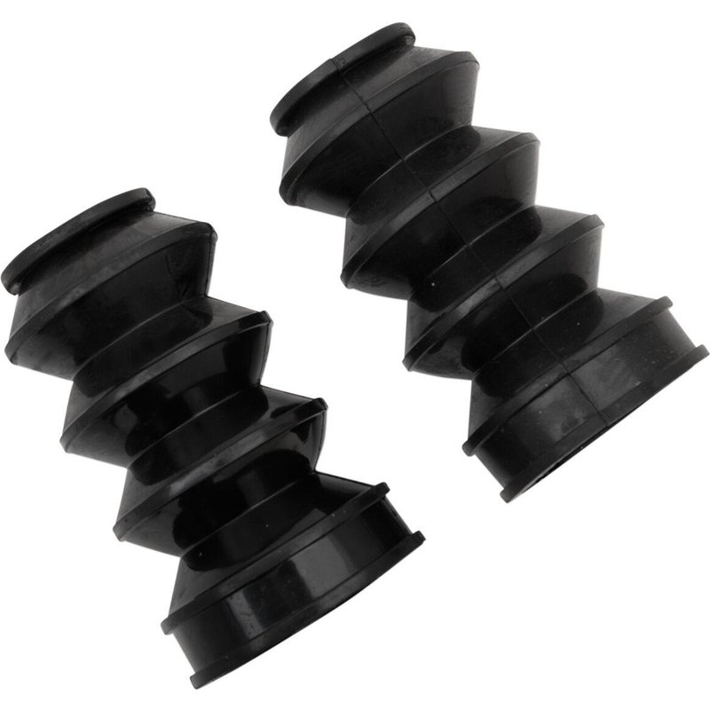 C23-0215 - Drag Specialties Fork Boots For Harley Davidson FXD 1340 1995-1998 39mm x 127mm - Black