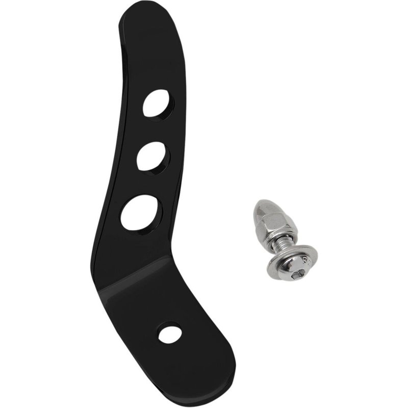 C32-0477GB - Drag Specialties Easy Find Kickstand Extension For Harley Davidson FLHR 1584 2007-2008 - Gloss Black