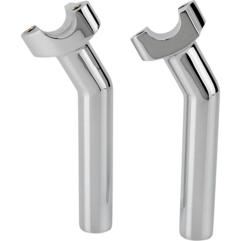 241603 - Drag Specialties Forged Aluminium Handlebar Riser 16.5 cm Rise - Chrome
