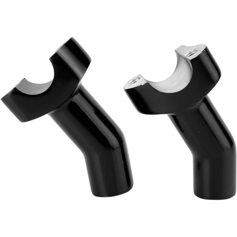 241605 - Drag Specialties Forged Aluminium Handlebar Riser 88.9 mm Rise - Black
