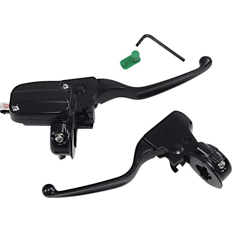 H07-0780MB-A - Drag Specialties Levers And Control Kit For Harley Davidson FLHR 1584 2008 - Black