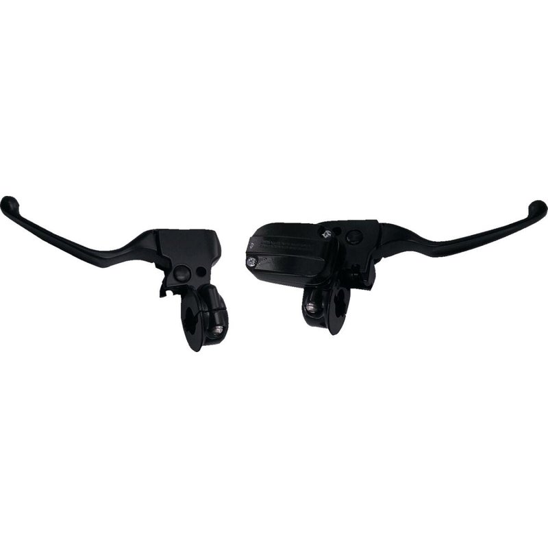 H07-0809MB-A - Drag Specialties Handlebar Control Kit For Harley Davidson FLH 1868 2021 - Black