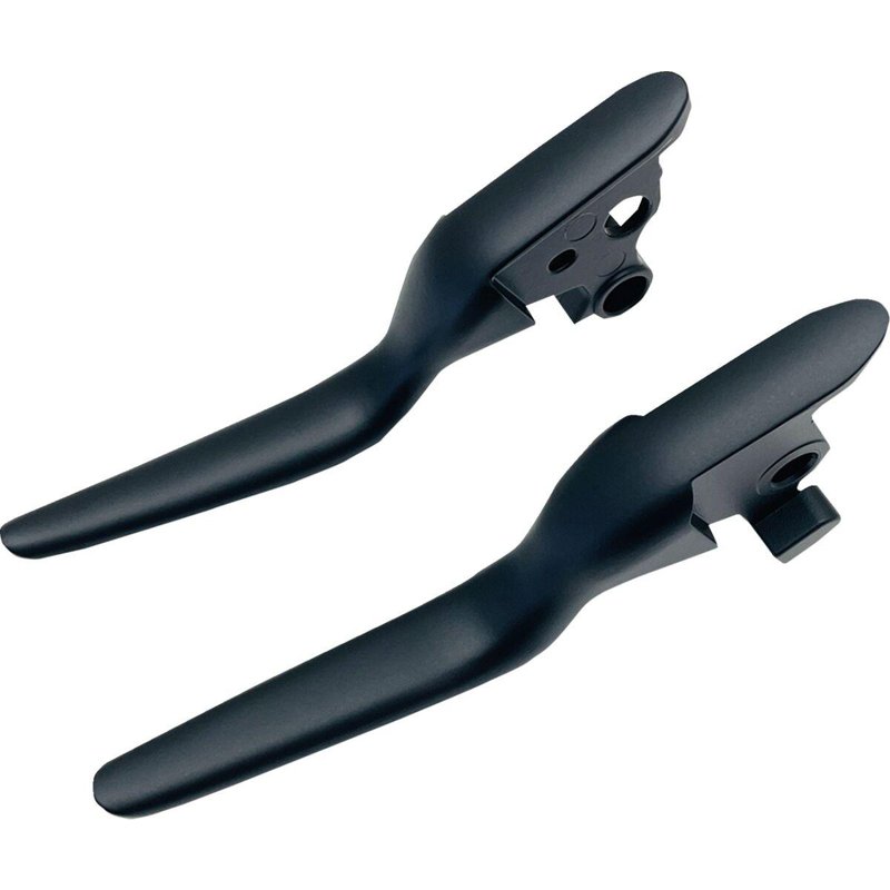 053591 - Drag Specialties Custom Lever Set For Harley Davidson FLDE 1750 2018-2020 - Black