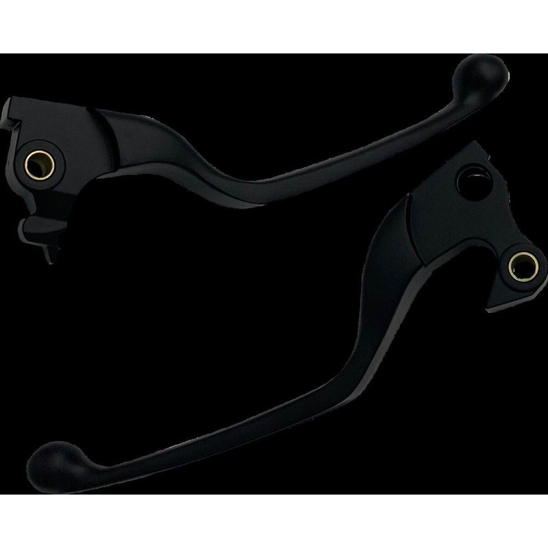 H07-0592NMB - Drag Specialties Narrow Lever Set For Harley Davidson XL 1200 C 2014-2020 - Black