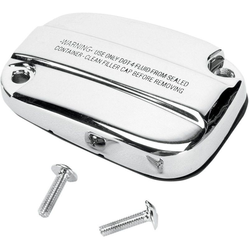 76782 - Drag Specialties Front Brake Master Cylinder Cover Kit For Harley Davidson FLHR 1584 2008 - Chrome