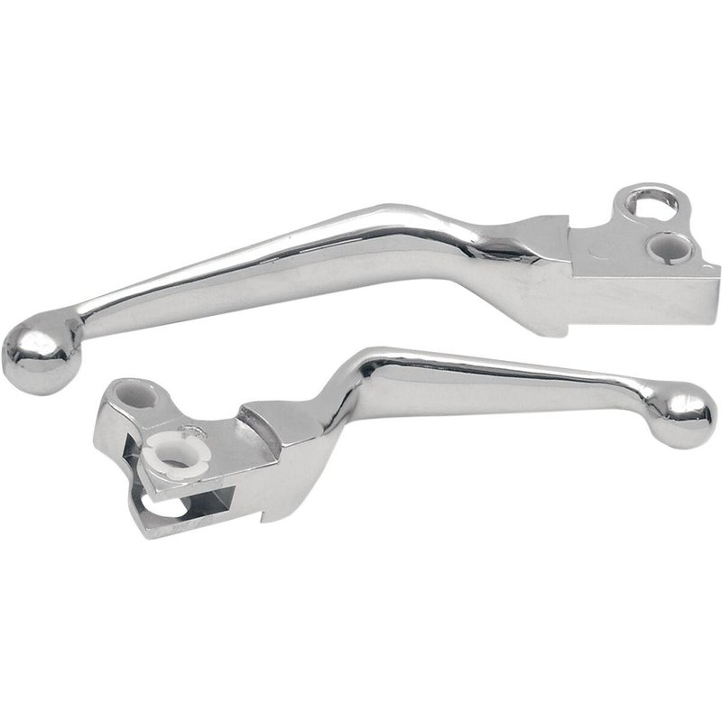 07-0541V-C - Drag Specialties Wide Blade Clutch Lever For Harley Davidson FLH 1340 1982-1984 - Chrome