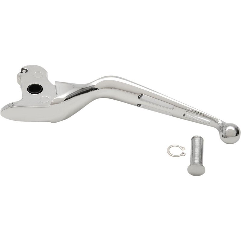 H07-0601-C - Drag Specialties Slotted Wide Blade Clutch Lever For Harley Davidson FLHTCU 1690 2014-2016 - Chrome
