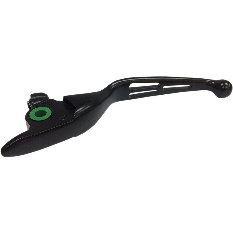 H07-0605MB-C - Drag Specialties Slotted Wide Blade Lever For Harley Davidson FLHR 1750 2017-2019 - Black