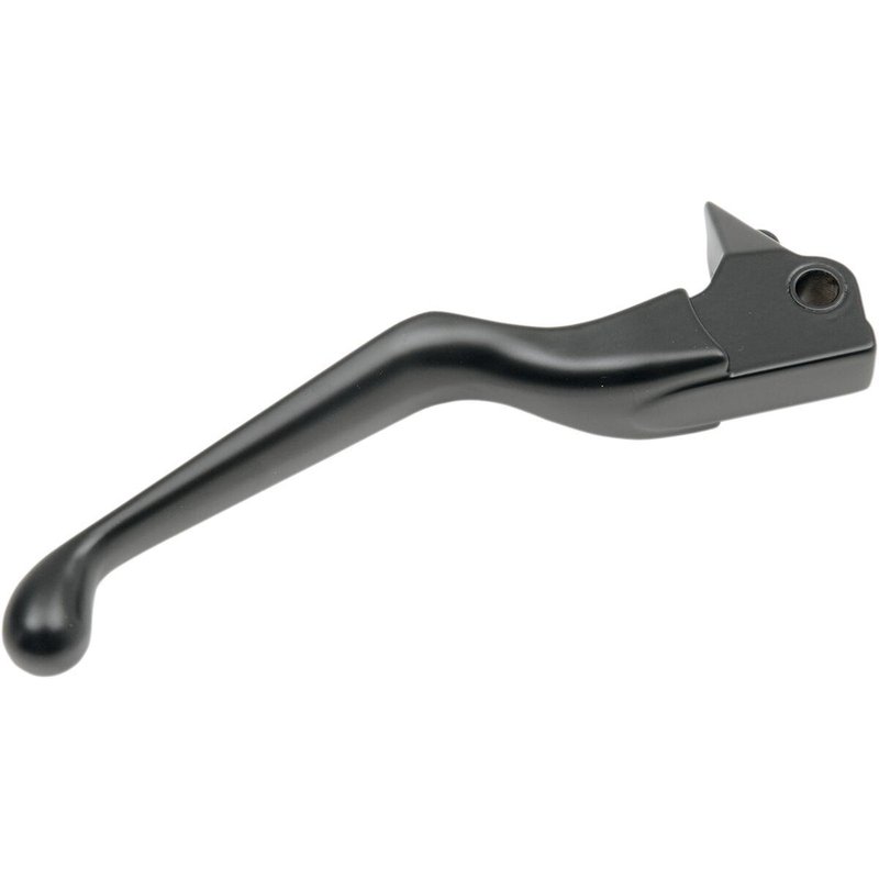 H07-0575B-B - Drag Specialties Wide Blade Brake Lever For Harley Davidson XL 1200 C 2004-2013 - Black