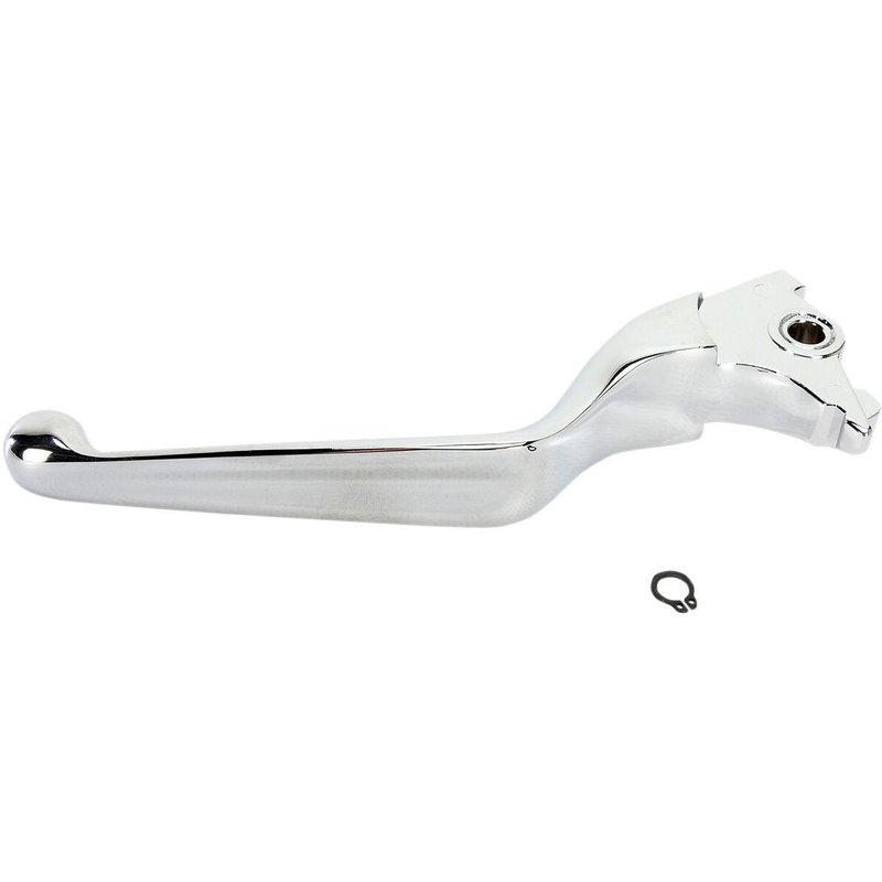 H07-0592-B - Drag Specialties Wide Blade Brake Lever For Harley Davidson XL 1200 C 2014-2020 - Chrome