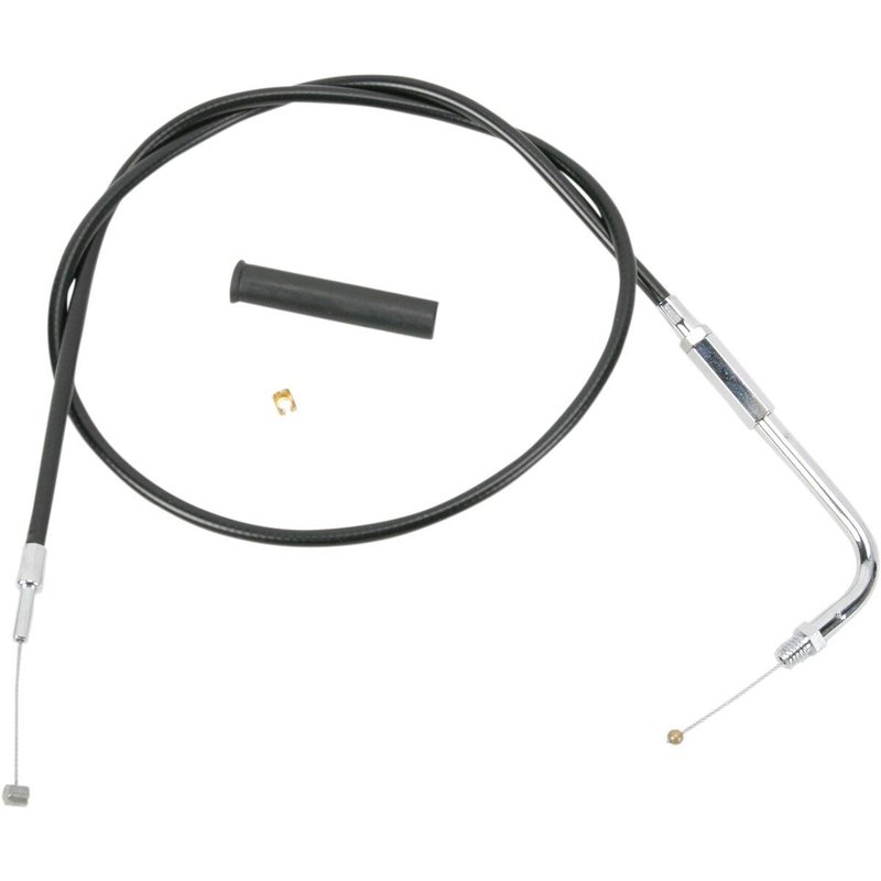 4330902B - Drag Specialties Vinyl Idle Cable For Harley Davidson FLSTSB 1584 2008-2010 87.5 cm (34-1/2") - Black