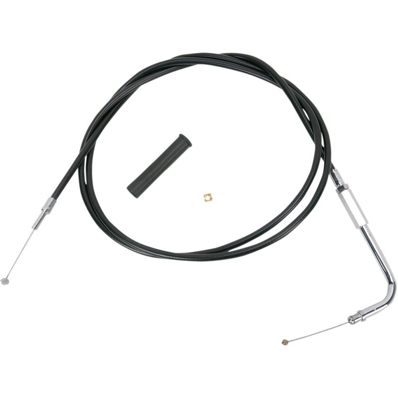 43326-2B - Drag Specialties Vinyl Idle Cable For Harley Davidson FLD 1690 2012-2013 62 cm (24-1/2") - Black
