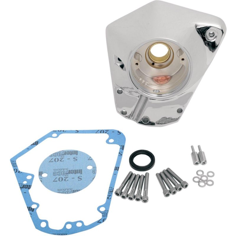 35-0025 - Drag Specialties Cam Cover For Harley Davidson FLHR 1340 1994-1998 - Chrome
