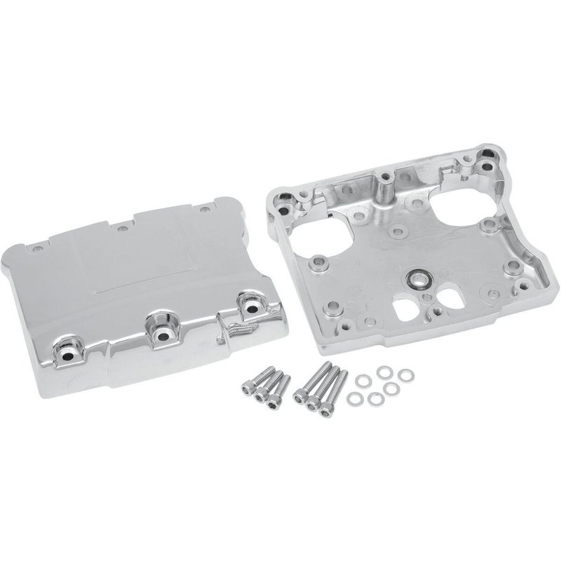 I33-0103A - Drag Specialties Rocker Box Kit For Harley Davidson FLD 1690 2012-2013 - Chrome