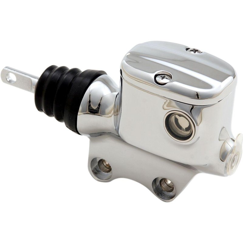 84462 - Drag Specialties Rear Brake Master Cylinder For Harley Davidson FLHR 1584 2008 Rear - Chrome