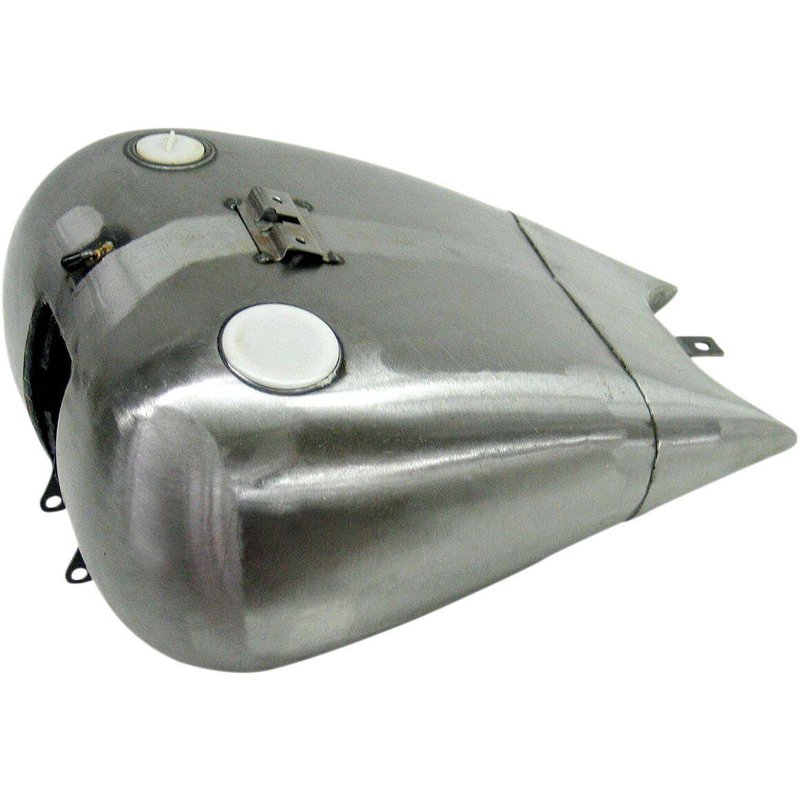 011814BX46 - Drag Specialties One Piece Extended Gas Tank For Harley Davidson FXST 1450 2000-2003 - Raw