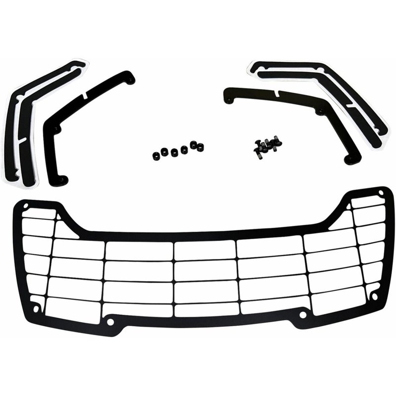 L20-0630 - Drag Specialties Headlight Guard Kit For Harley Davidson RA 1250 2021-2024 Black