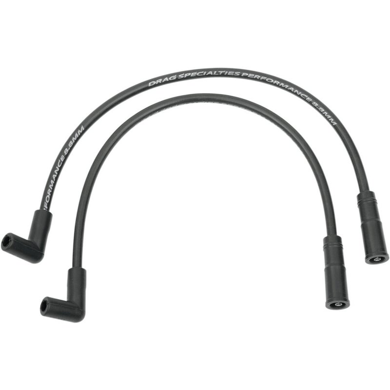 SPW15-DS - Drag Specialties 8.8mm Spark Plug Wire For Harley Davidson XL 1200 C 2004-2006 - Black