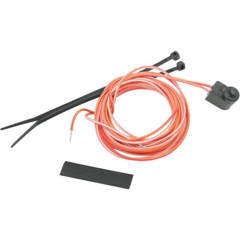 H18-0333B-B - Drag Specialties Front Brake Switch For Harley Davidson FLD 1690 2012-2013 - Black
