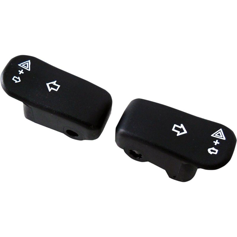 77448 - Drag Specialties Turn Signal Switch Extension For Harley Davidson FLHR 1340 1996-1998 - Black