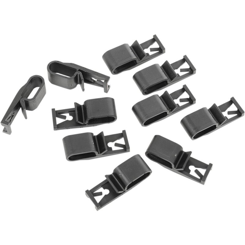 L24-0410 - Drag Specialties Wiring Clip For Harley Davidson FLHR 1450 1999-2003 - Black
