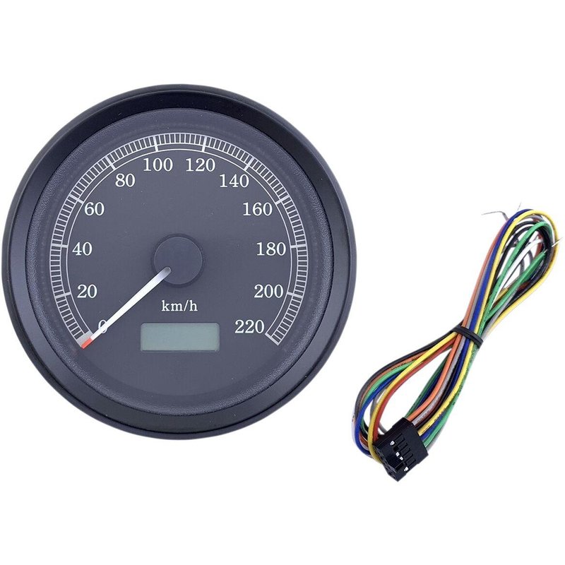 T21-69A4BBDSR - Drag Specialties Universal Speedometer For Harley Davidson FXD 1450 1999-2001
