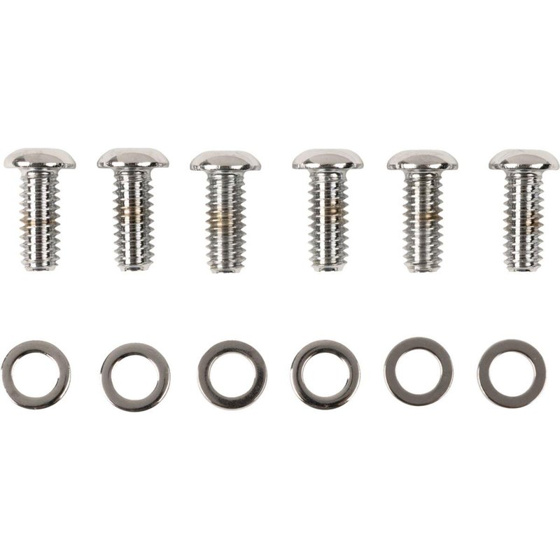 MK686 - Drag Specialties Bolt Set For Harley Davidson XL 1200 C 2004-2020 - Silver