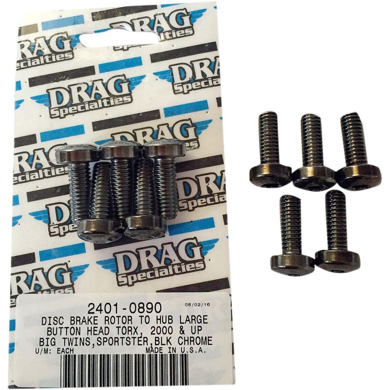MK771BK - Drag Specialties Disc Brake Hub Mounting Kit For Harley Davidson FLD 1690 2012-2013 Front