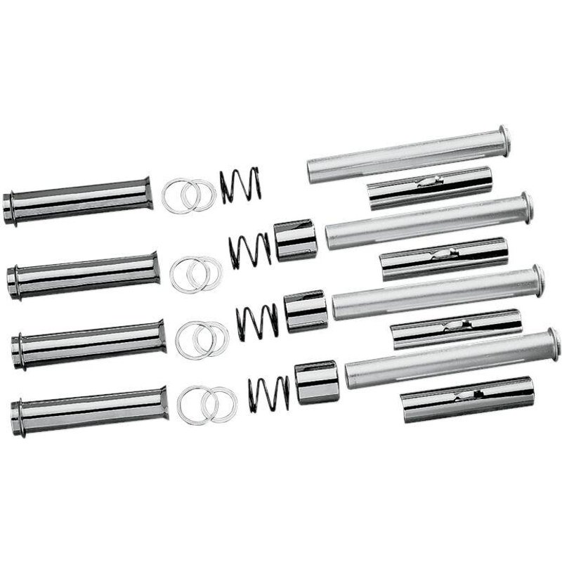 74951 - Drag Specialties Pushrod Tube Kit For Harley Davidson FLH 1340 1984 - Chrome
