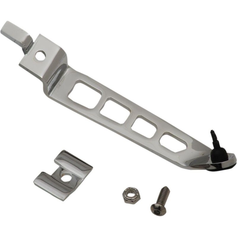 32-0468SC2 - Drag Specialties Easy Find Kickstand Extension For Harley Davidson FXD 1340 1995-1998 - Chrome