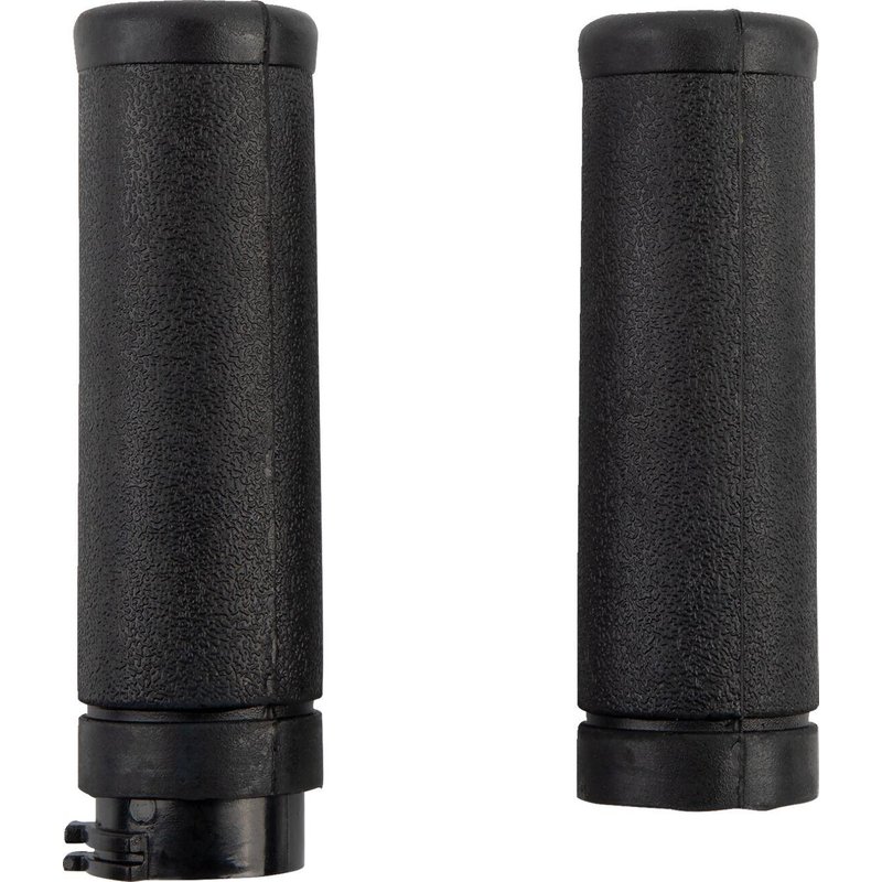 170506ADTSBC324 - Drag Specialties Replacement OEM-Style Rubber Grips For Harley Davidson FLD 1690 2012-2013 - Black