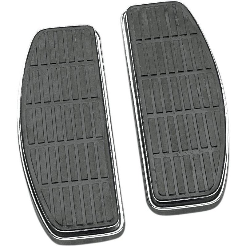 72610 - Drag Specialties Floorboards for FL For Harley Davidson FLD 1690 2012-2013 - Black/Chrome