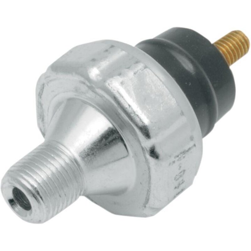 MC-DRAG014-BX7 - Drag Specialties Oil Pressure Switch For Harley Davidson F 1200 1946-1952 - Silver