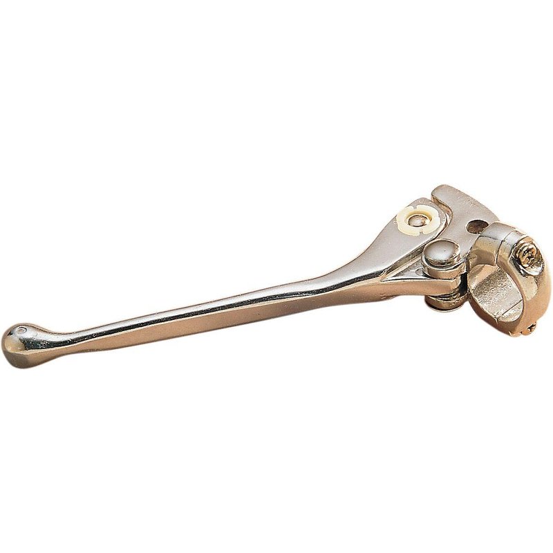 07-0502-BC334 - Drag Specialties Clutch Lever Assembly with 3/8" Cable Opening For Harley Davidson FL 1200 1970-1971 - Polished