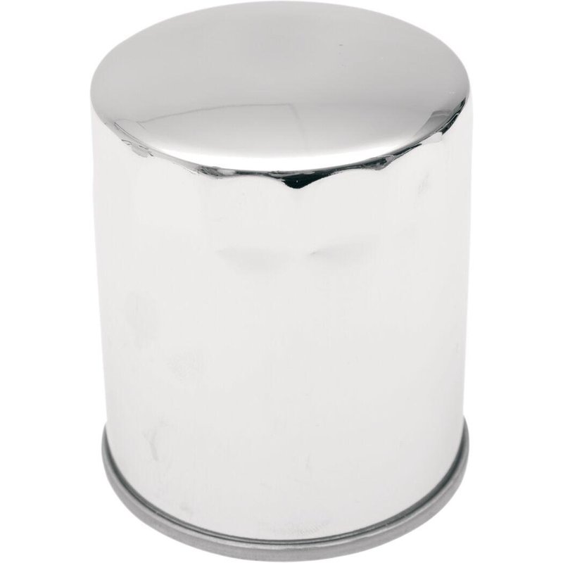 140003HP-BX18 - Drag Specialties Magnetic Ring Oil Filter For Harley Davidson FLH 1340 1984 - Chrome