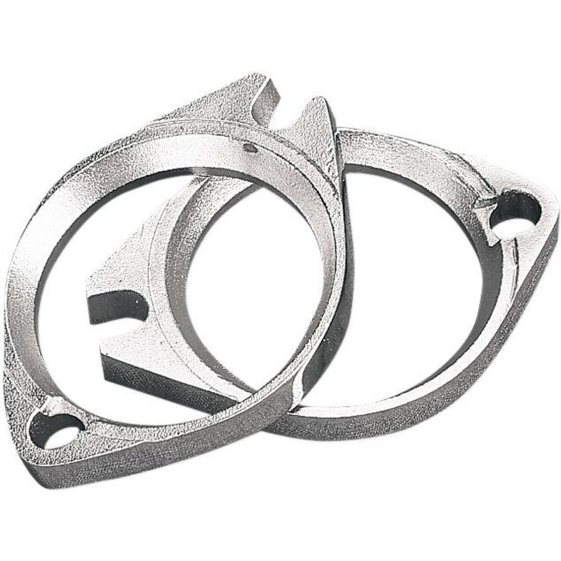 59-432-PB - Drag Specialties Intake Manifold Flange For Harley Davidson FLHR 1340 1994-1998 - Chrome