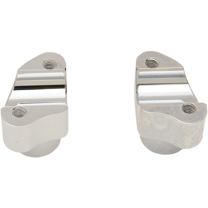290113 - Drag Specialties Buffalo Billet Aluminium Handlebar Riser 38.1 mm Rise - Chrome