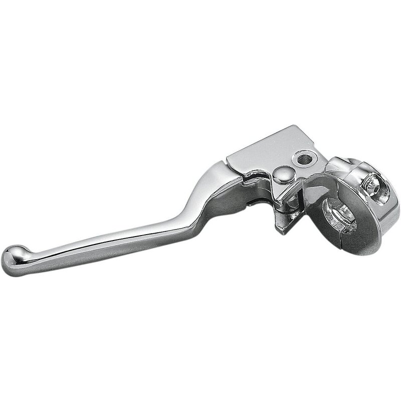 07-0507K - Drag Specialties Clutch Lever Assembly with Pivot Pin & Bushing For Harley Davidson FLH 1340 1982-1984 - Chrome