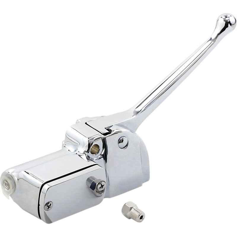 20023A-BX-LB2 - Drag Specialties Front Brake Master Cylinder Assembly For Harley Davidson FL 1200 1972-1977 Front - Chrome