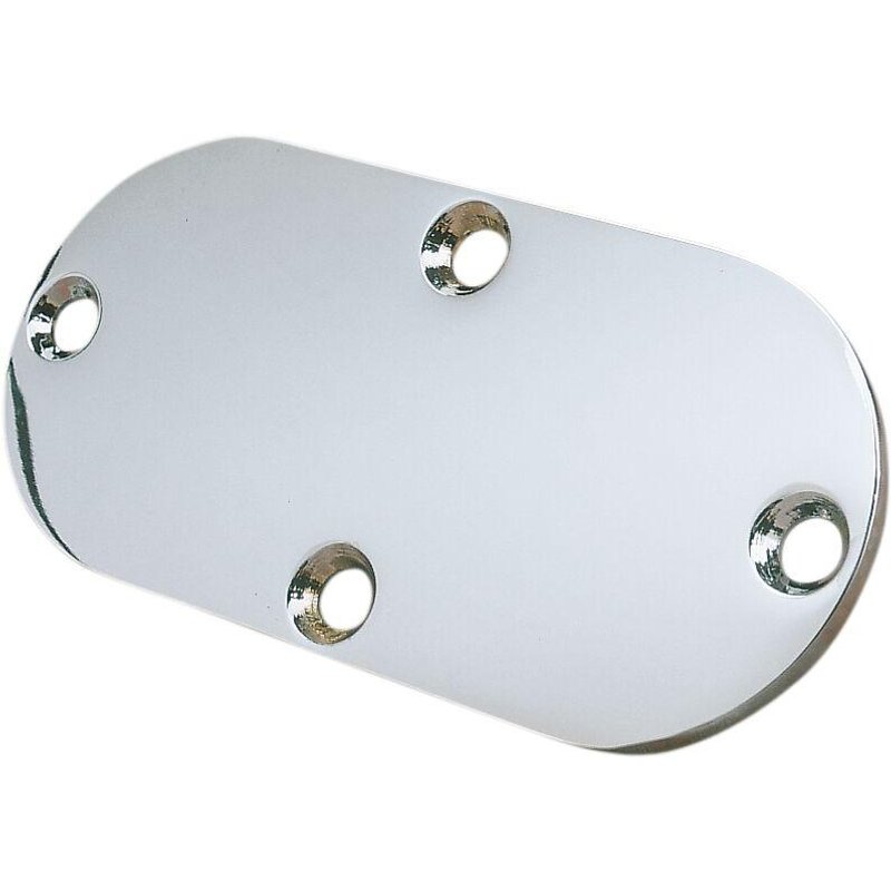 14009 - Drag Specialties Primary Chain Inspection Cover For Harley Davidson FL 1200 1970-1977 - Chrome